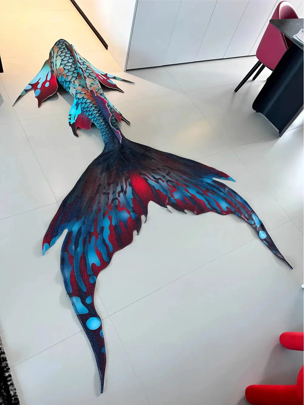 Mermaid Tail Swimsuit Custom High-quality Tail with Adjustable Bra for Professional Aquarium Diving and Photography from PriceLows™