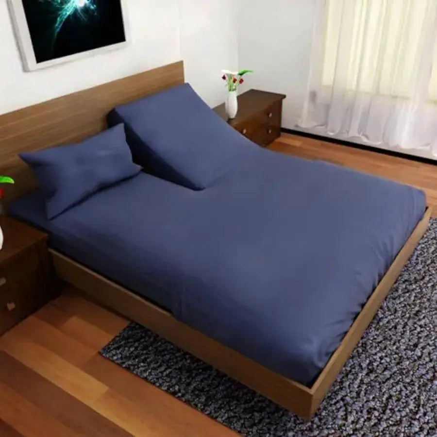 Sheets Sets for Adjustable Bed, 4 Pcs Double Brushed Deep Pockets Microfiber Sheets, 34 Inch Fitted Sheet, 1 Flat Sheet and 2 P from PriceLows™