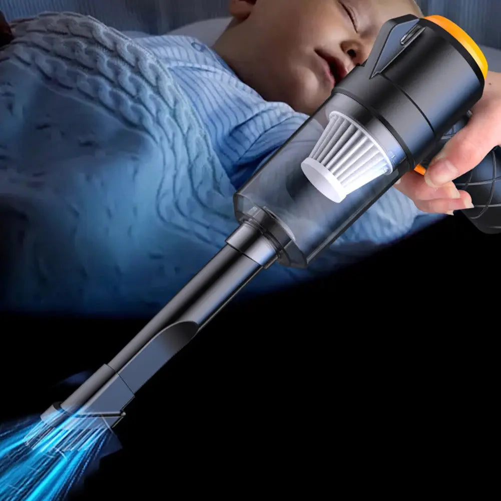 6 In 1 Blowing Suction Car Cleaner Type-C Rechargeable Electric Powerful Cleaner Multifunctional for Car Home Keyboard Cleaning from PriceLows™