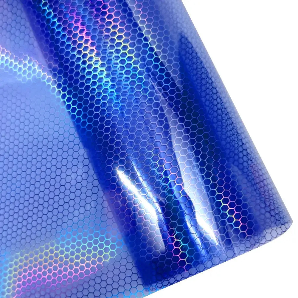 Car Laser Honeycomb Headlights Taillight Lamp Vinyl Wrap Automobile Headlight Tint Waterproof Film Fog Light Taillight Stickers from PriceLows™