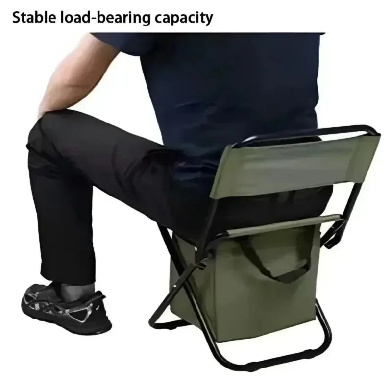 Folding Chair | Portable Detachable | Outdoor Beach Chair | Storage Box