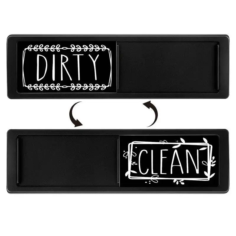 Dishwasher Magnet | Clean Dirty Sign | Fridge Use | 17.7x5.2cm