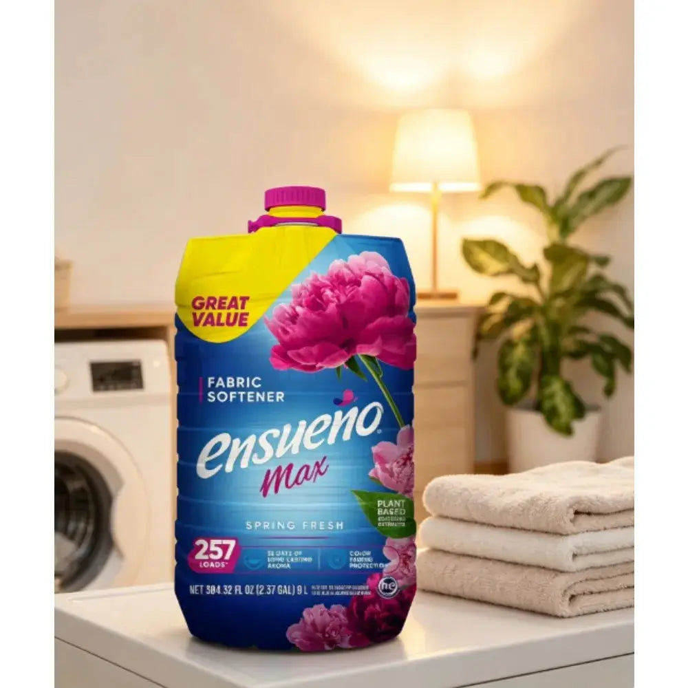 Liquid Fabric Softener | Fresh Spring Scent | 225 Loads | 304 Fl Oz