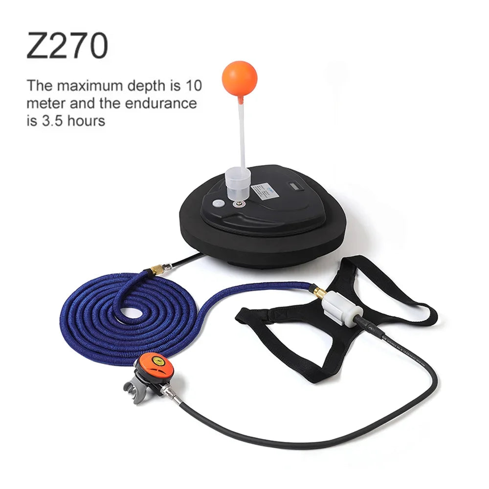 Scuba Diving Ventilator | Battery 52500mAh | Depth 10m | Time 3.5-5H