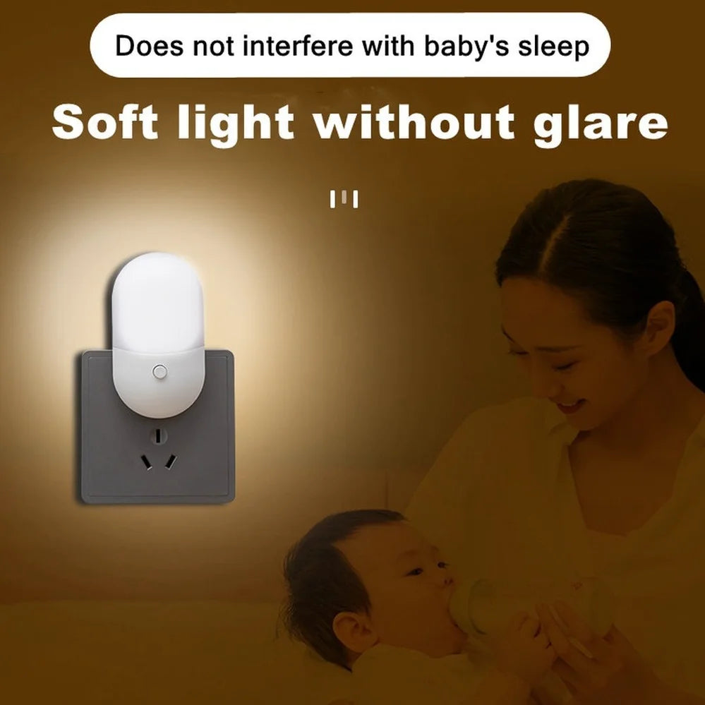 Bedside Lamp Night Light | LED Night Light | Sensor Light | EU Plug