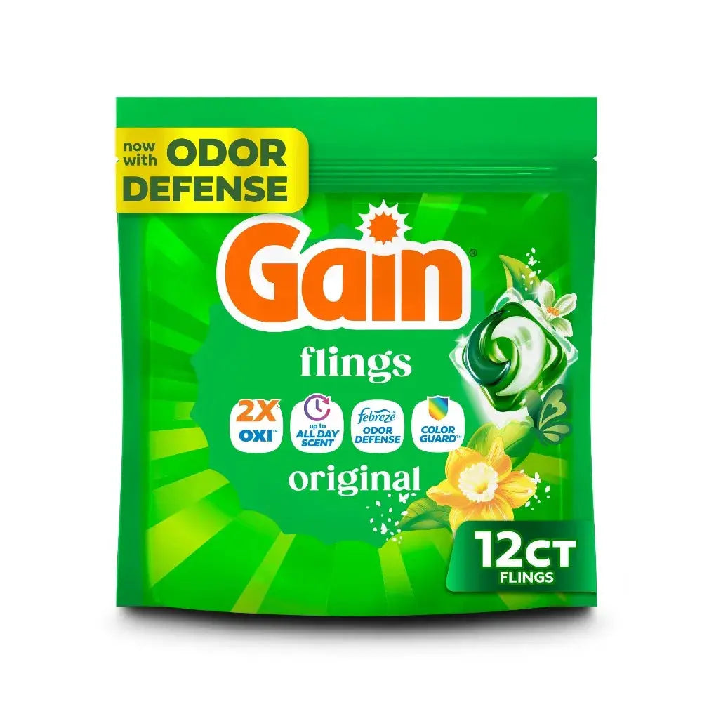 Laundry Detergent Pacs | 4 In 1 Formula | Oxi Boost Odor Removal | Fresh Scent