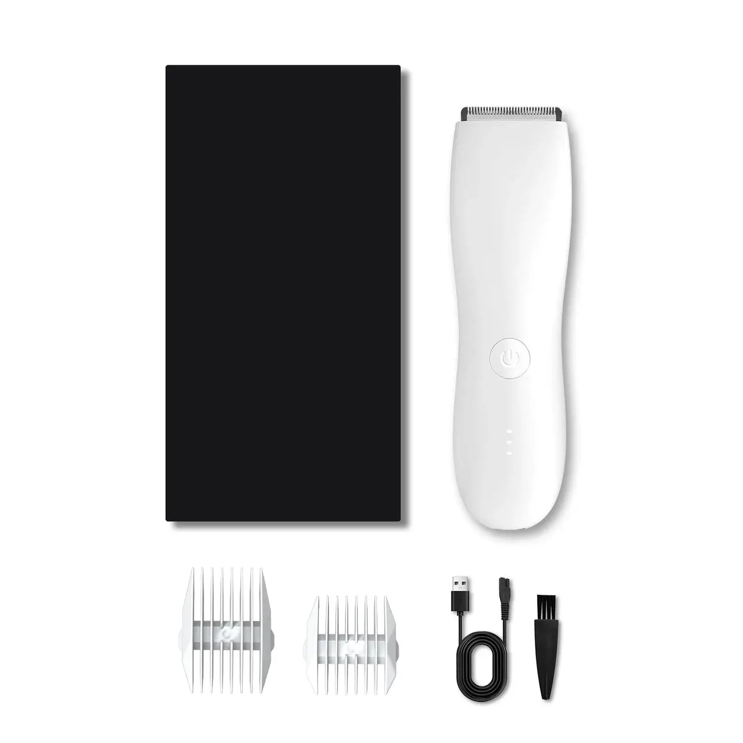 Unisex Body Hair Trimmer | Rechargeable Wet Dry | Stainless Steel Blades