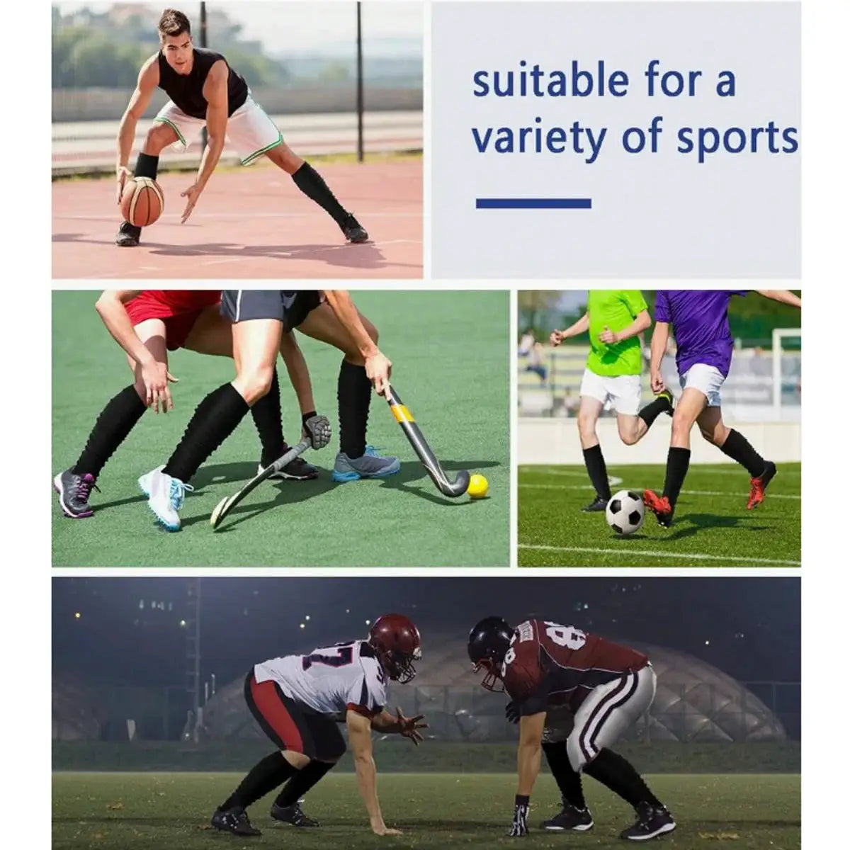 Calf Compression Sleeves | Knee High | Polyester | Unisex