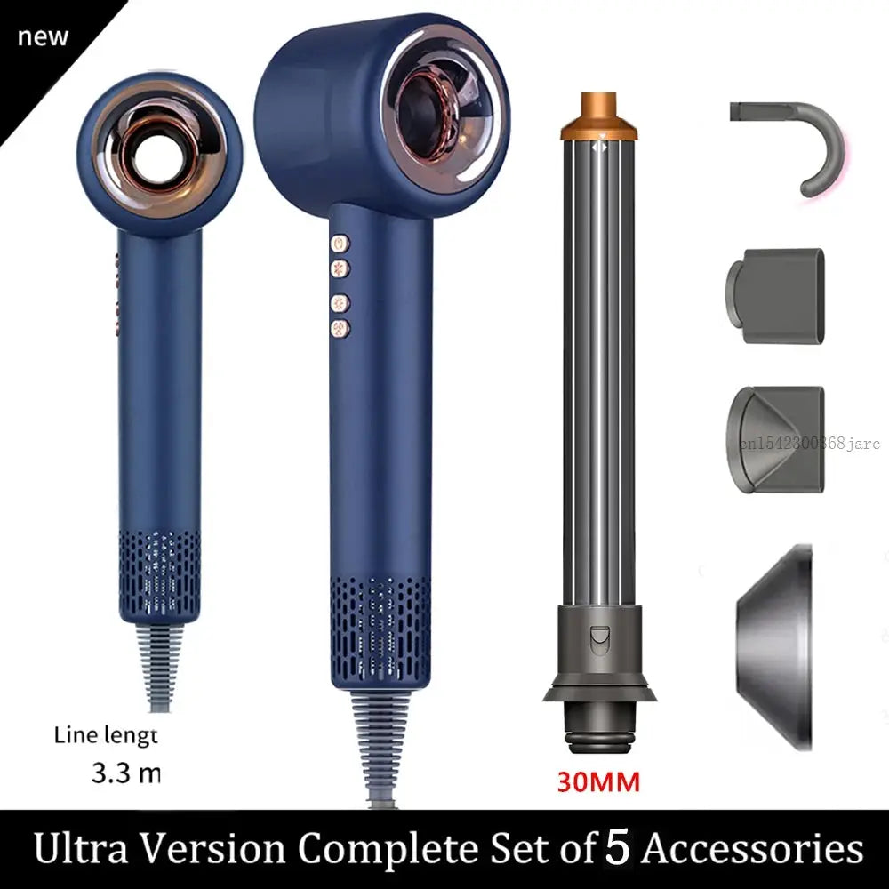 Leafless Hair Dryer | Negative Ion | Brushless Motor | Thermostatic Control
