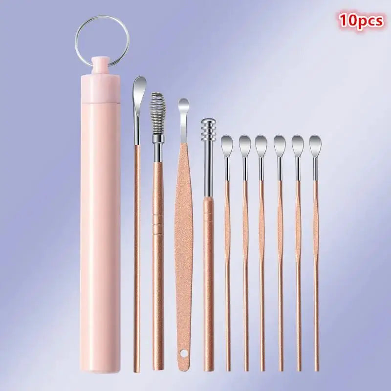 1 Set Earwax Removal Tools Ear Wax Cleaner Pick Digging Artifact Ear Pick Cleaning Ears Remover For Clean Your Kit Gadgets from PriceLows™