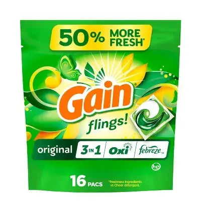 Laundry Detergent Pods | 3 In 1 | Oxi Boost | 16 Count