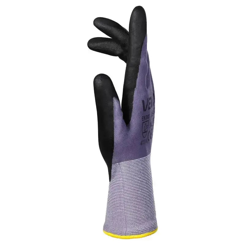 Work Gloves 12 Pairs Touch Screen Nitrile-Coated Garden Construction Gloves from PriceLows™