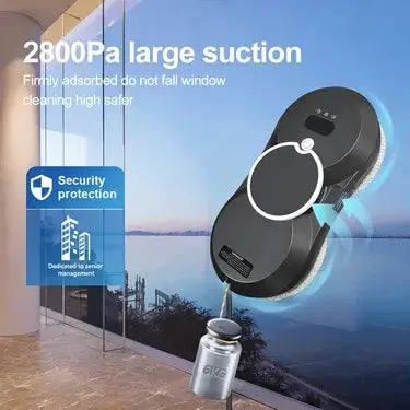 Window Cleaning Robot | Voltage 220-240V | Cord 4m | Hcr-10Black