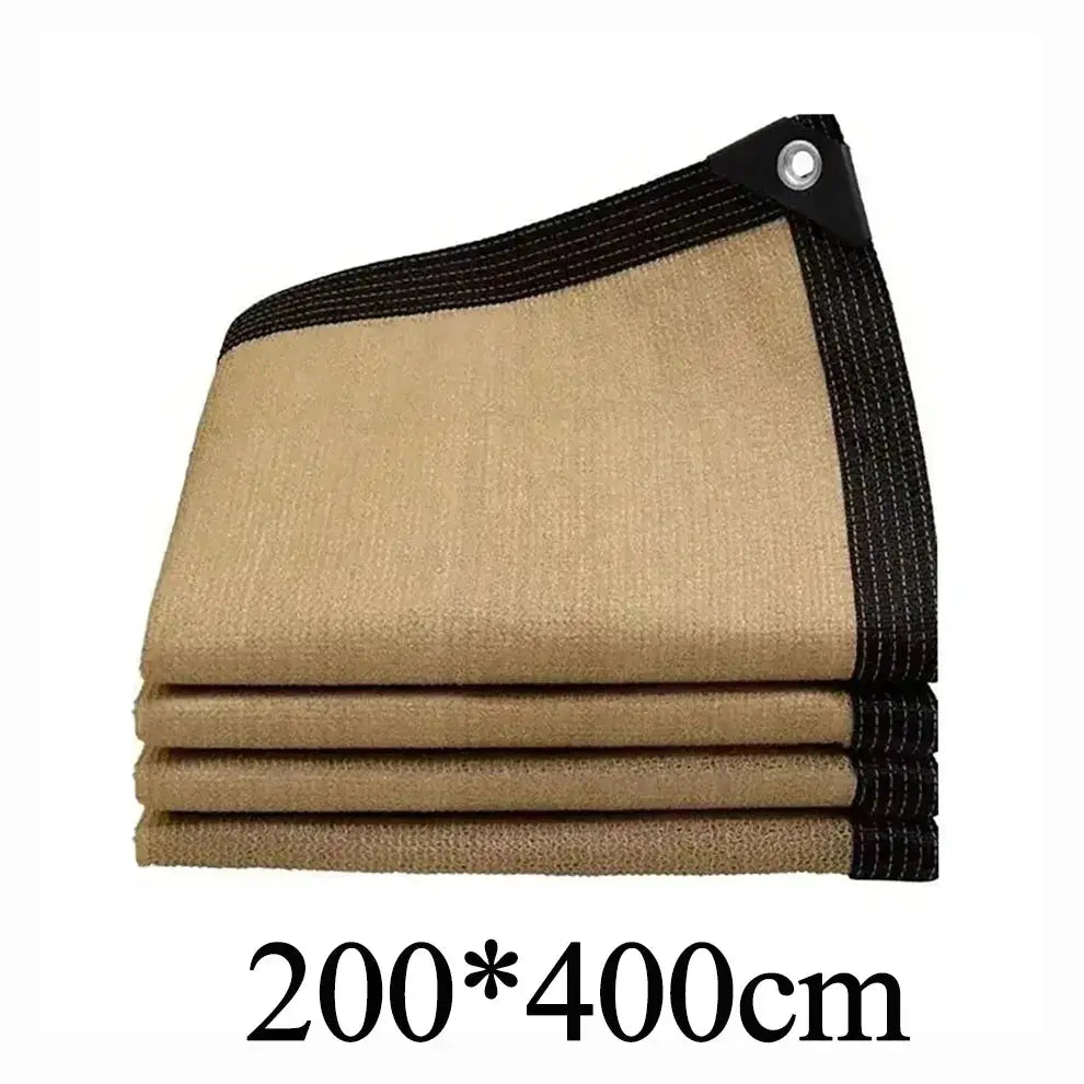 Shade Sailing Net | 200x400cm Beige | Hdpe Heat Insulated Mesh
