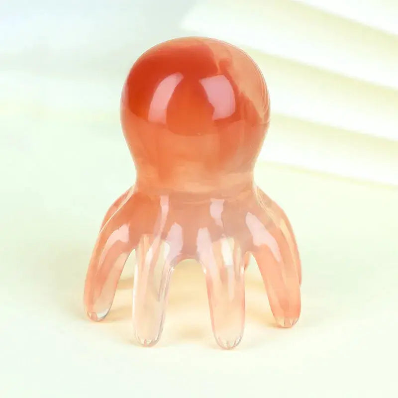 Resin Octopus Massage Comb | Meridian Scraping | Acupuncture Tool