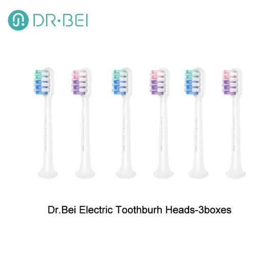 Original DR.BEI C1 Electric Toothbrush Replancement Brush Heads Sensitive Cleanning Sonic Tooth Brush Head Bristle Nozzles from PriceLows™