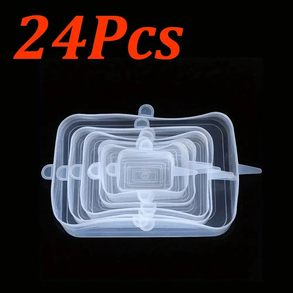 Silicone Stretch Lids | Food Grade | Reusable | Assorted Bowl Sizes