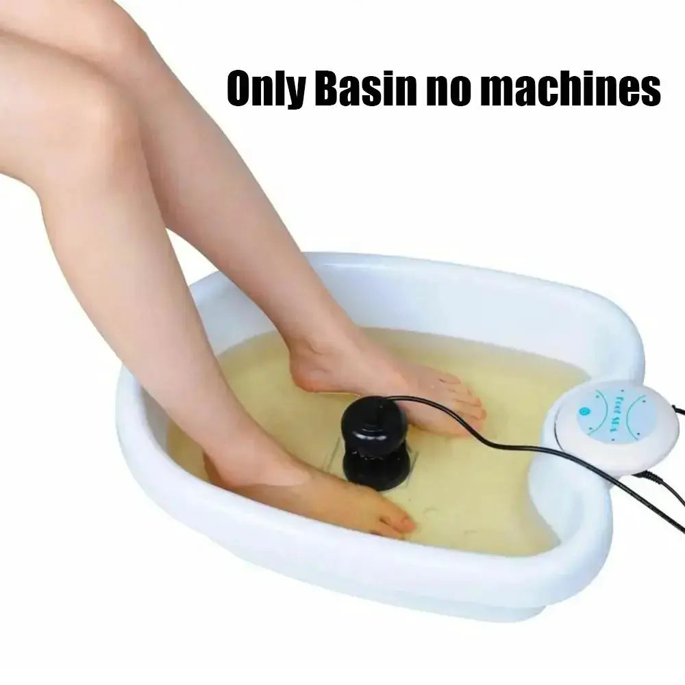 Ion Foot Bath Spa Basin | Detox Massage Sole | Soaking Bucket