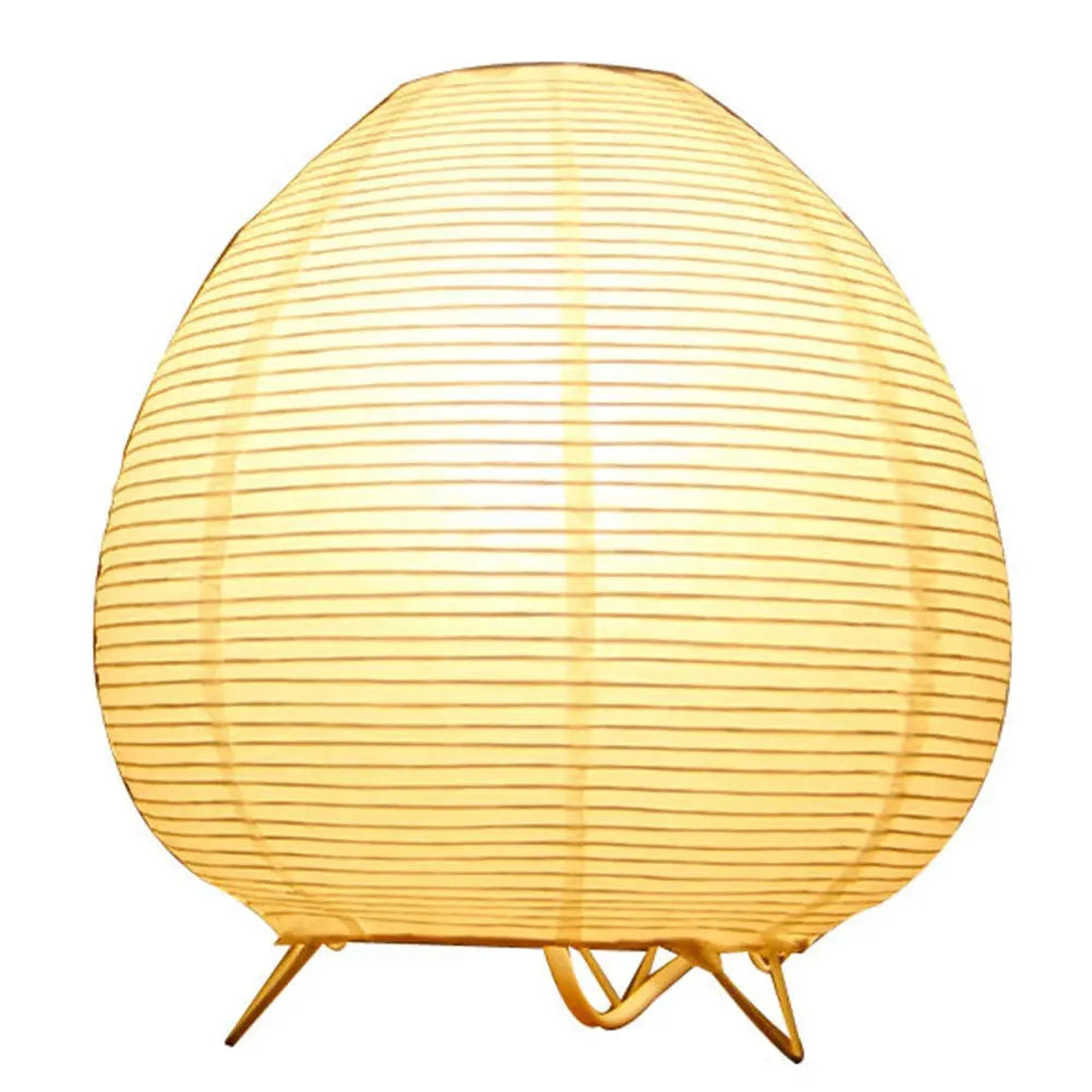 Bedside Study Table Lamp Rice Paper Desktop Decorative Lantern Light Handmade Simple LED Lighting Lamp for Living Room Bedroom from PriceLows™