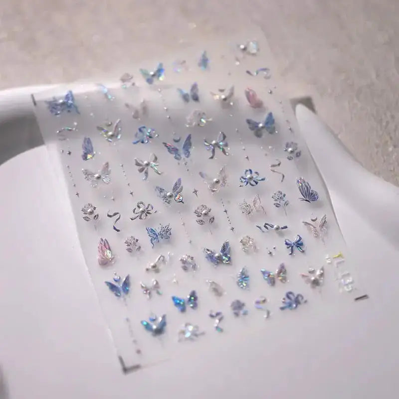 1pc Ocean Nail Art Stickers 5D Summer Starfish Seashell Nail Decals Decoration Y2K Embossed Nail Art Supplies Manicure Slider from PriceLows™