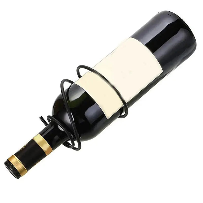 1Pc Simple Wine Display Holders Wine Rack Wall Hanging Wine Stand Wrought Iron Material For Counter Wine Cabinet Home Decoration from PriceLows™