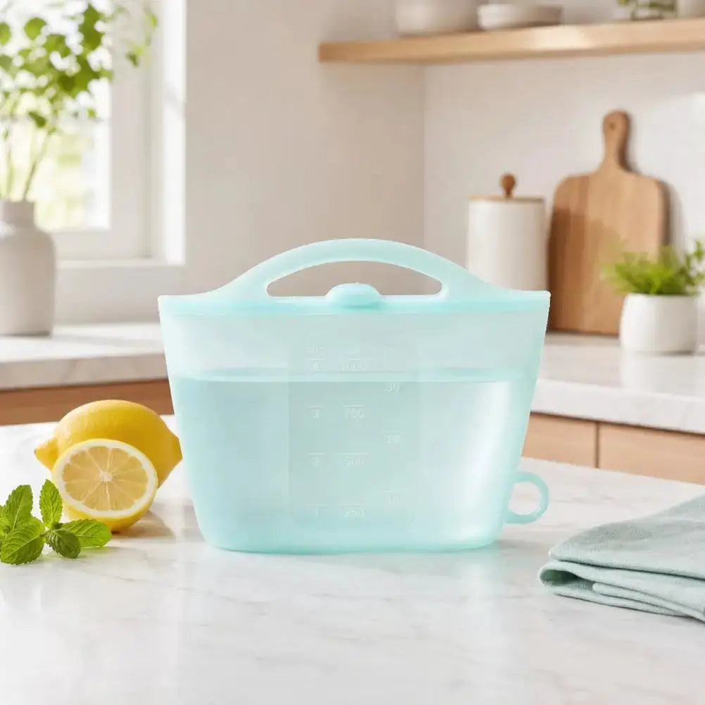 Silicone Storage Bag | Leak Proof | Self Standing | Assorted Sizes