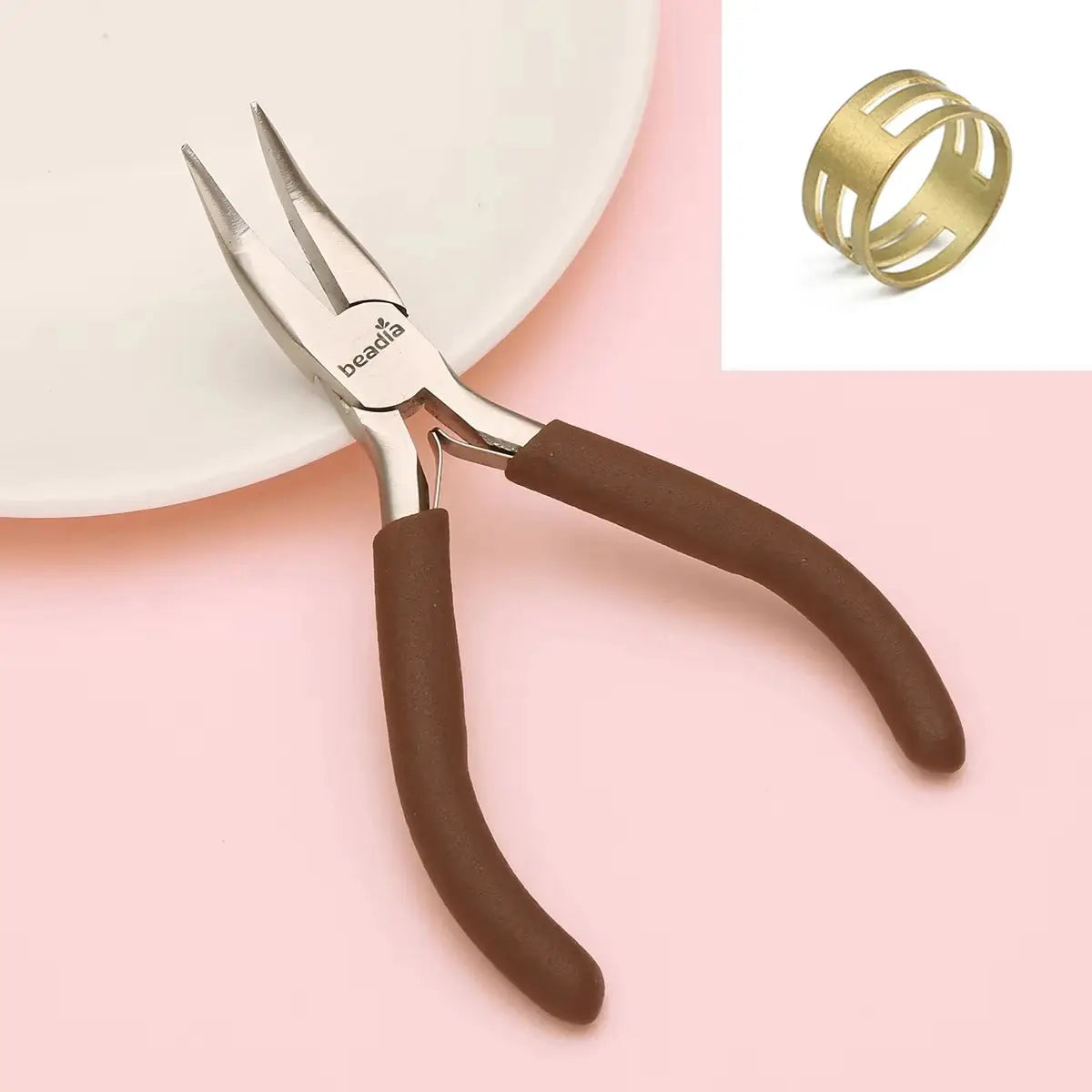 Carbon Steel Mini Pliers | Fine Tip Precision | DIY Beading Tool
