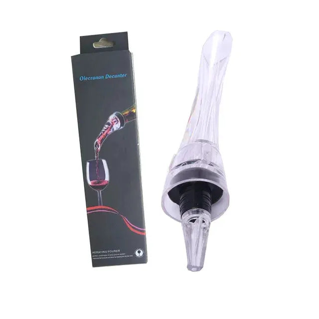 1pcs Magic Wine Decanter Wine Aerating Pourer Spout Decanter Wine Aerator Quick Aerating Pouring Tool Pump Portable Filter from PriceLows™