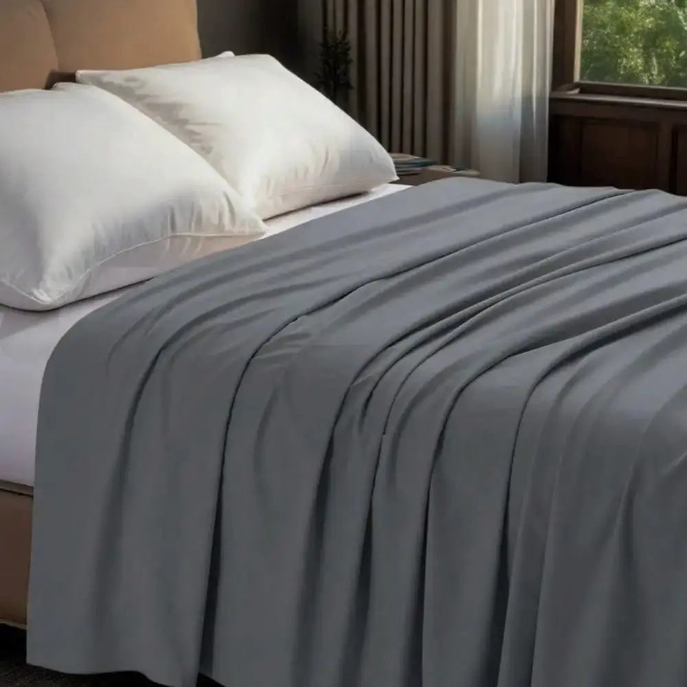 Flat Sheets Only 2 Pack - Hotel Quality Flat Bed Sheets - Brushed Microfiber - Ultra Soft & Breathable - Wrinkle-Free from PriceLows™