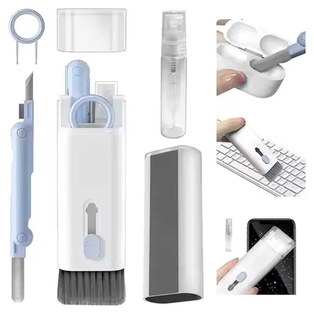 Keyboard Cleaning Kit | Keycap Puller And Screen Brush | 7 Piece Set For Tech