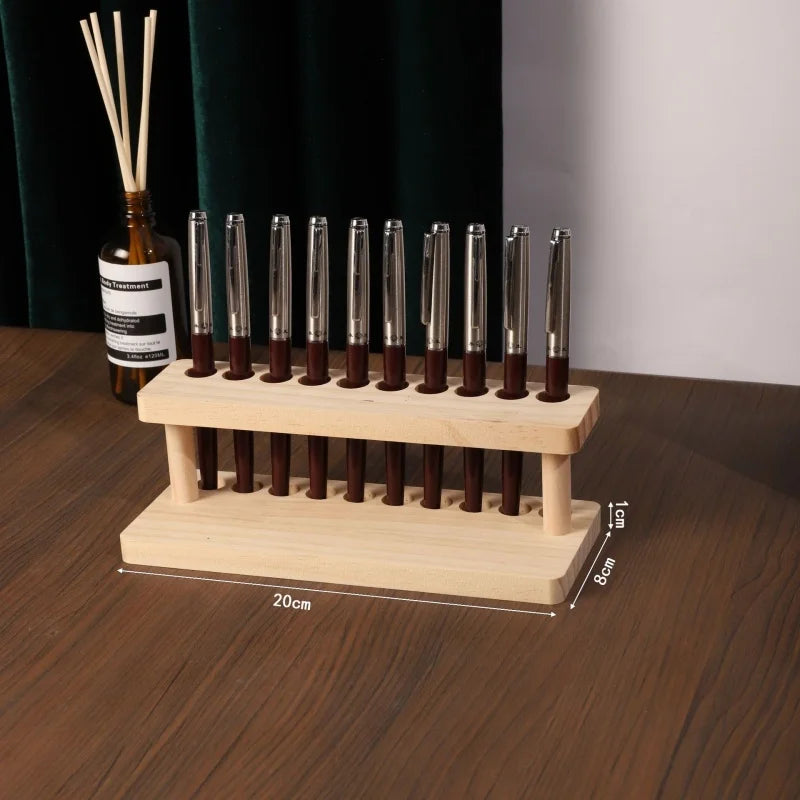 Desk Organizer | Walnut Wood | Pen Holder | Phone Stand