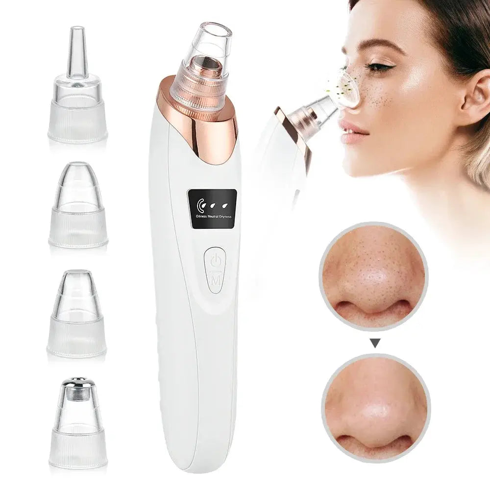 Blackhead Remover Vacuum Pore Adsorber Face Cleaner Electric Pimple Acne Black Head Removal Rechargeable Face Cleaning Tool from PriceLows™