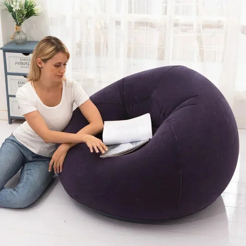 Inflatable Sofa Chair | PVC Lounger | Indoor Outdoor Use | Large