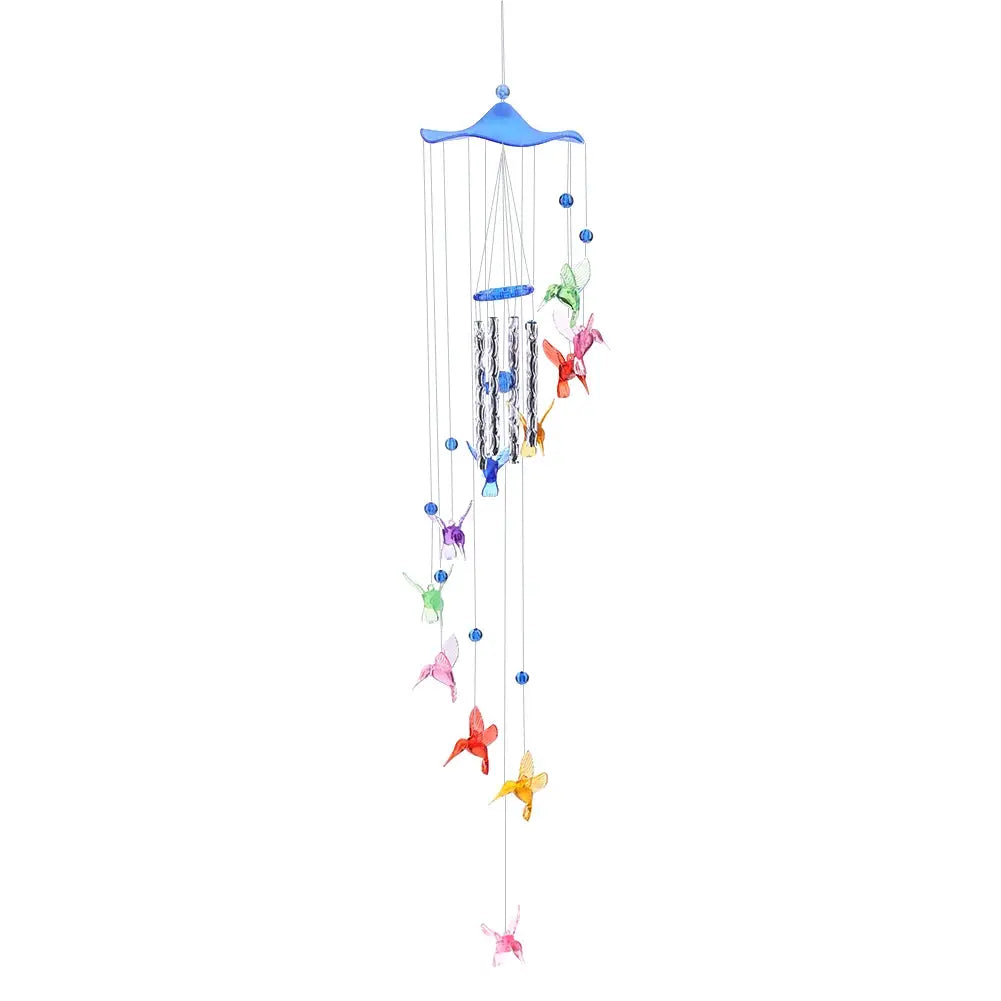 Hummingbird Windchime Charms Handmade Courtyard Decorative Windbell Pendants Art Crafts Ornaments Birthday Gifts Yard Decoration from PriceLows™