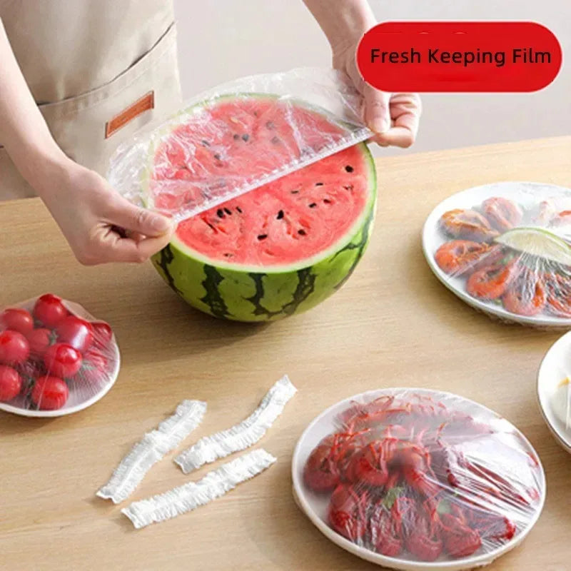 Reusable Food Wrap Covers | PE Material | Non-Toxic | 50-500 Pcs