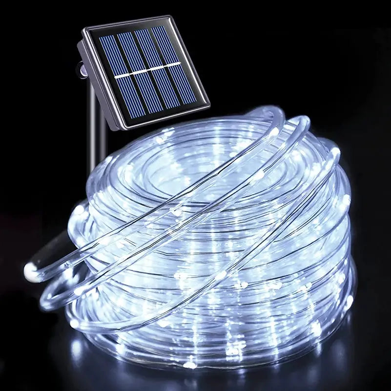 39FT 100LED Solar Rope Lights, Solar Powered Fairy Lights with 8 Lighting Modes for Party Garden Yard Home Holiday Tree Decorati from PriceLows™