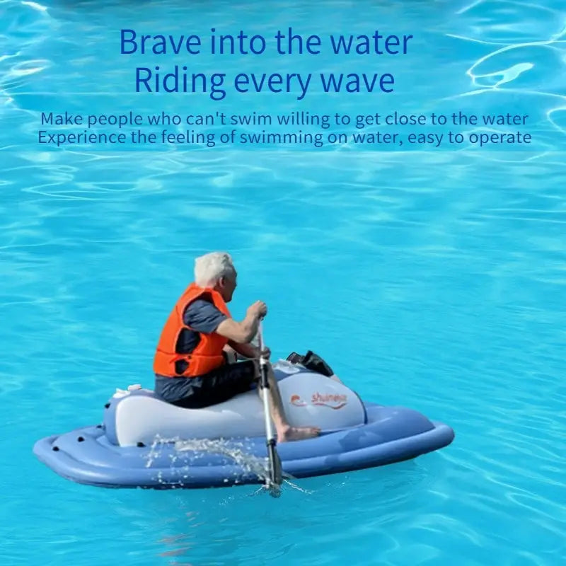 Remote Control Jet Water Skateboard Electric Inflatable Boat Underwater Thruster Floating Motor Boat from PriceLows™