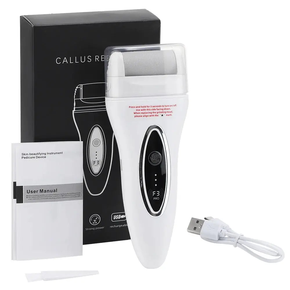 Electric Foot Grinder with Digital Display Rechargeable Callus Remover IPX4 Portable Foot File Heel Dead Skin Callu Removal Tool from PriceLows™