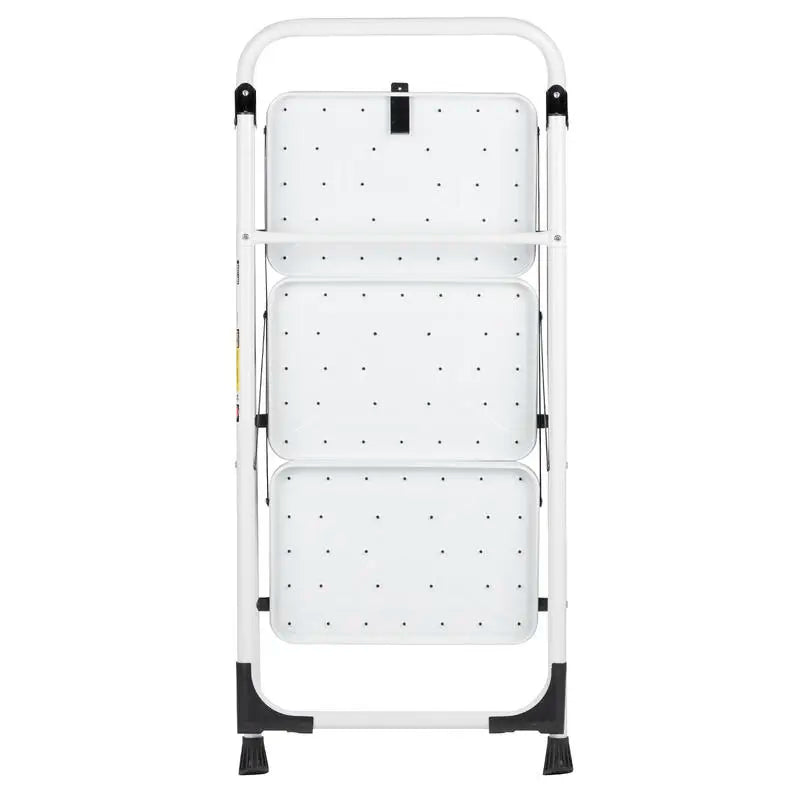 Short Handrail Household Iron Ladder with 3 Steps from PriceLows™
