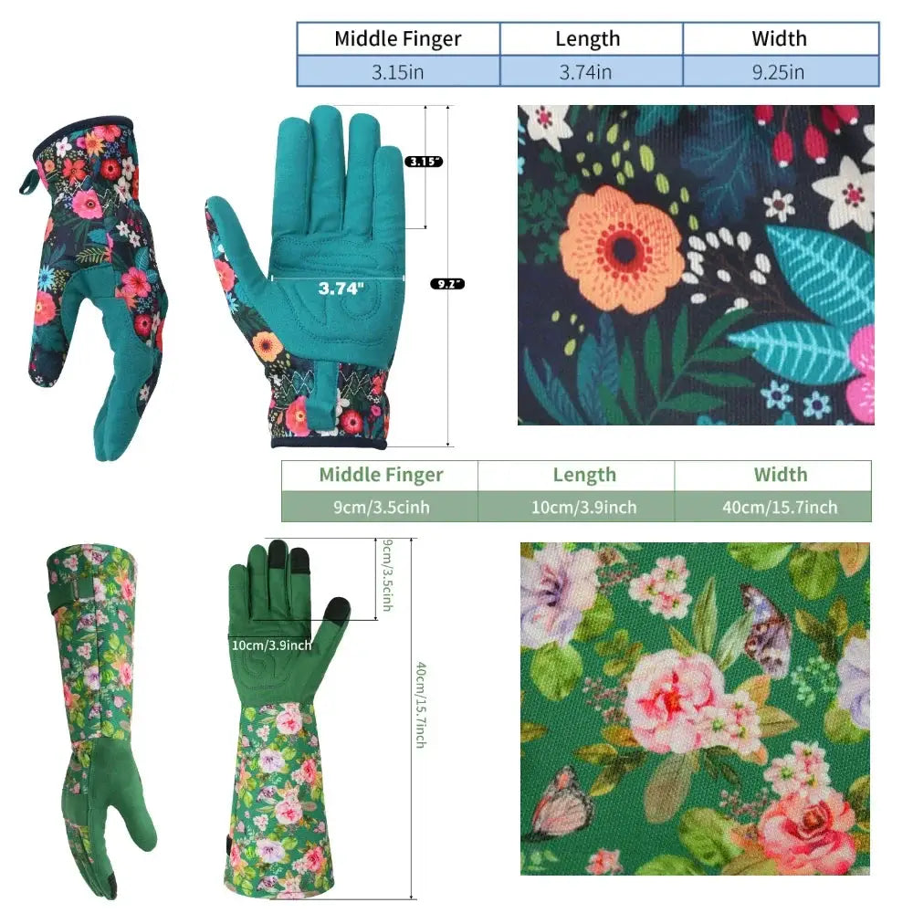 Gardening Gloves | Breathable | Puncture Resistant | Elbow Length