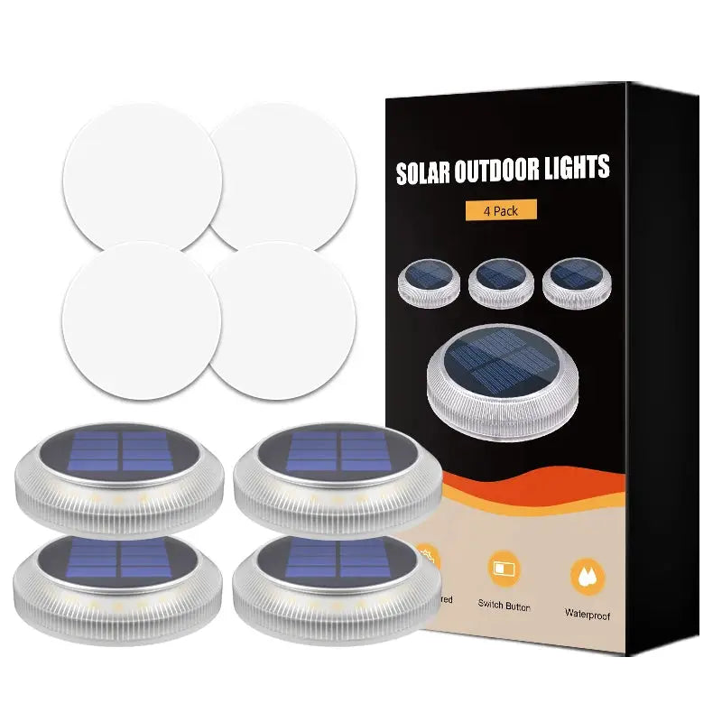 Solar Lights Outdoor Solar Garden Step Lighting Waterproof For Stairs Patio Pathway Yard Fence Wall Lamp Christmas Decoration from PriceLows™