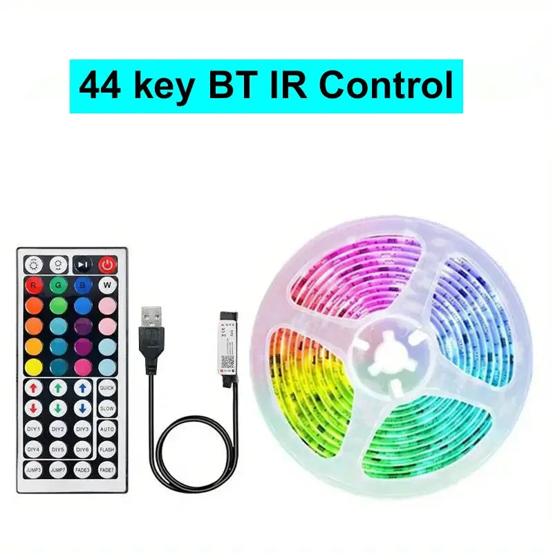 WiFi USB LED Strip Works with Alexa Tuya Smart Life 1M 5M 10M 20M TV Backlight Flexible Tape Light Music Sync Ambient Lighting from PriceLows™