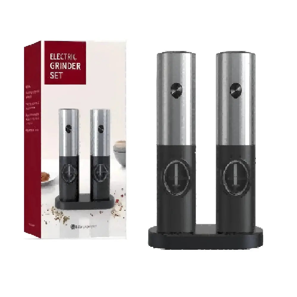 Electric Pepper Grinder Set | Adjustable Coarseness | Stainless Steel | 1pc 2pcs