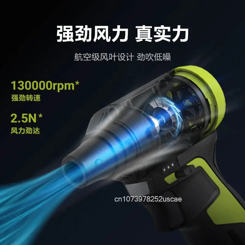 WORX WU094 Rechargeable Cordless Blower Max 130000rpm 2.4N For Worx 12V Green Battery Screwdriver Power Tools from PriceLows™
