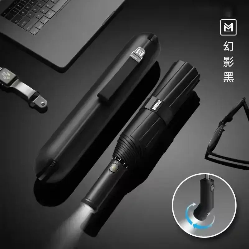 Automatic Folding Umbrella | Wind Resistant | UV Protection | Adult