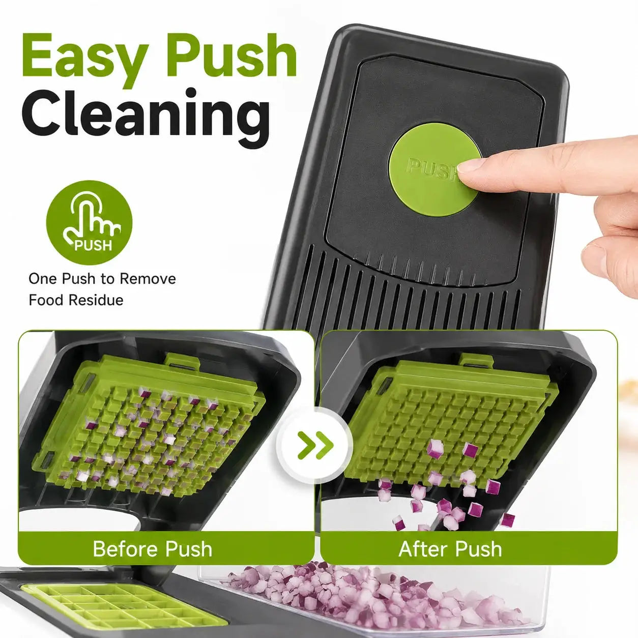 Vegetable Chopper | 16 In 1 Function | With Container | Meal Prep Tool