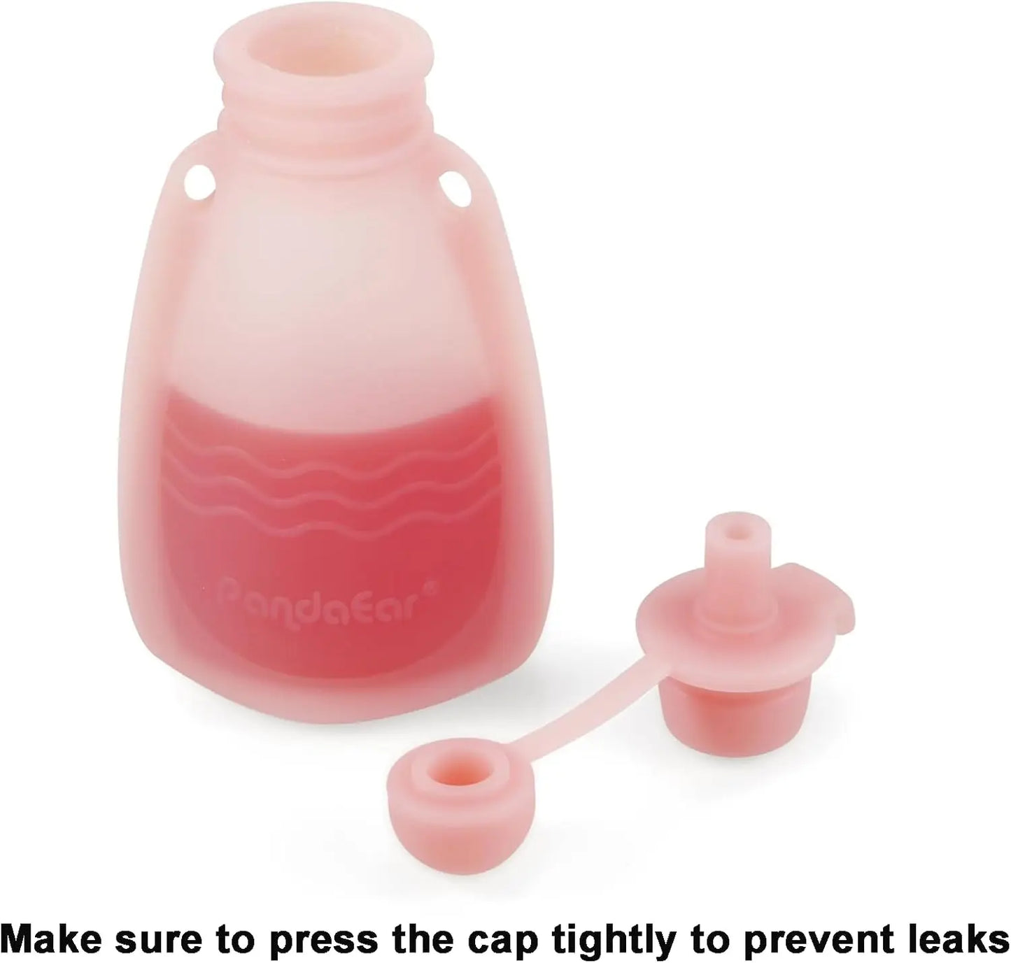 Reusable Silicone Baby Food Pouches | 5 oz | BPA Free | 4 Pack