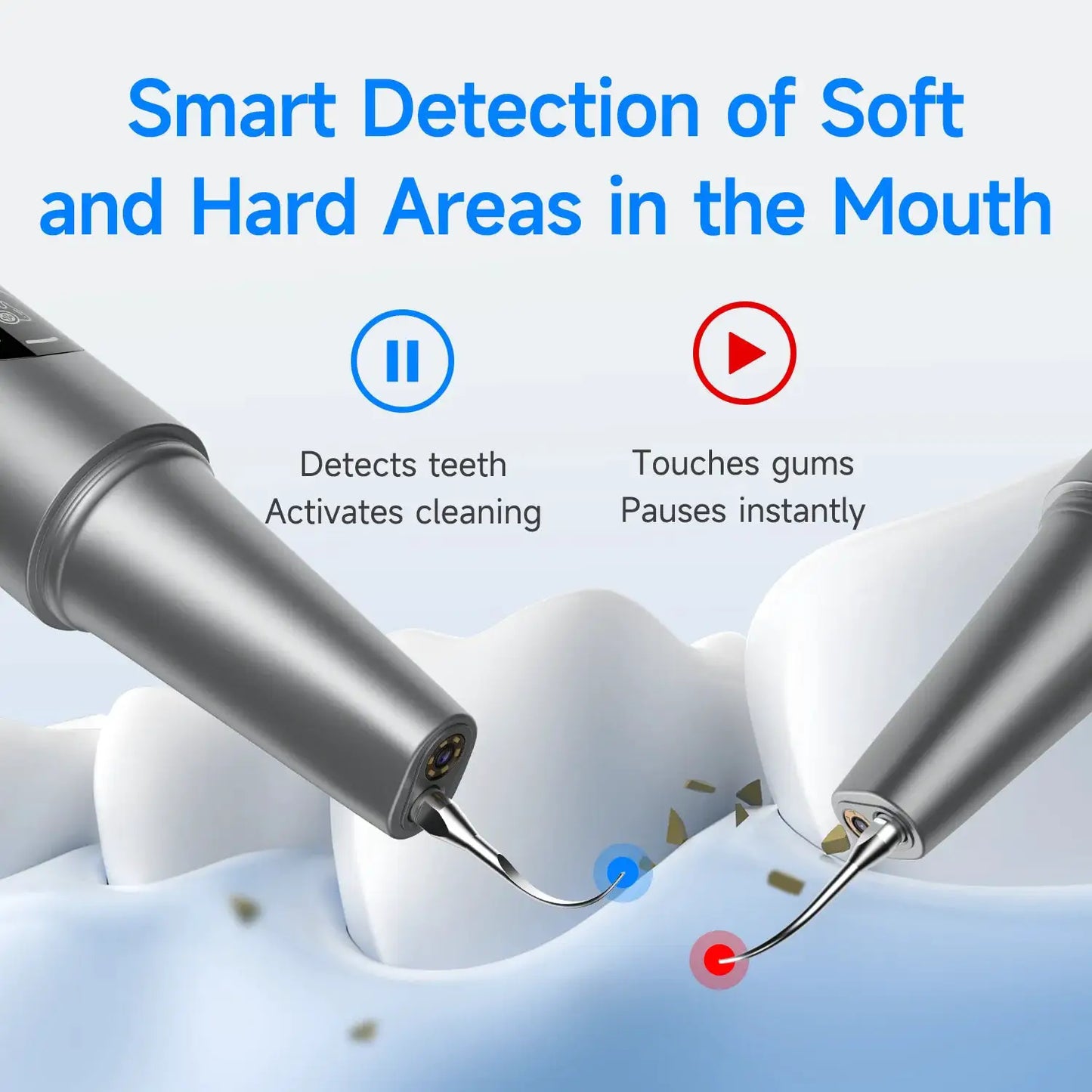 Ultrasonic Dental Cleaner With Camera | Tartar Cleanup | USB Powered | Pro