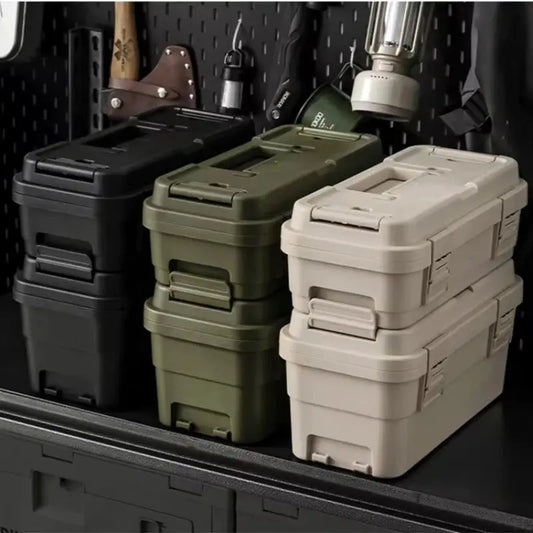 4L/6.5L Stackable Bins Storage Connectable Toolbox Multiple Functions Storage Boxes & Bins Plastic Container Storage from PriceLows™