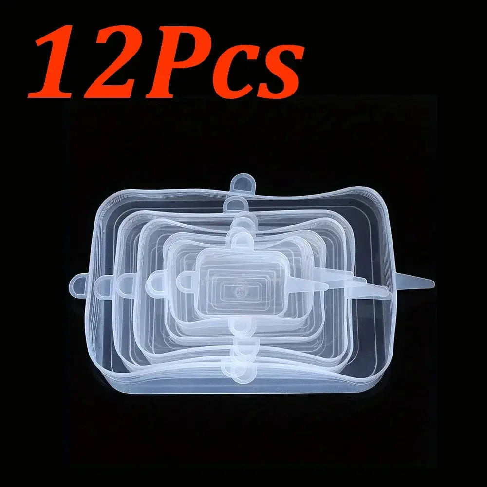 Silicone Stretch Lids | Food Grade | Reusable | Assorted Bowl Sizes